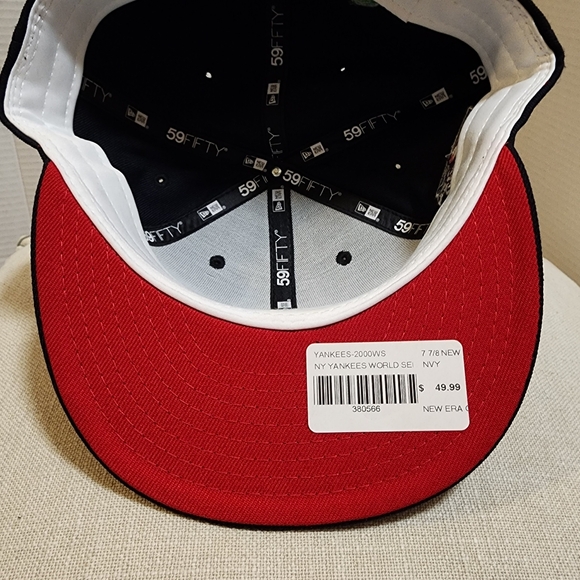 NY Yankees * Bronx Social 2000 Subway Series fitted cap Size 7 7/8 City Highway - Picture 4 of 8
